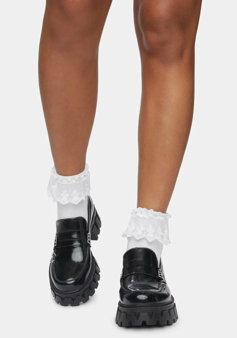 Buy π Koi Footwear Platforms Gami Patent Loafers π 7 Koi Footwear Platforms Gami Patent Loafers