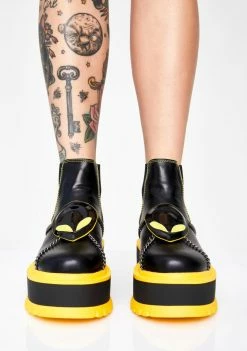 Koi Footwear Area 51 Platform Boots Platforms