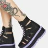 Koi Footwear Ancient Domain Strappy Platforms
