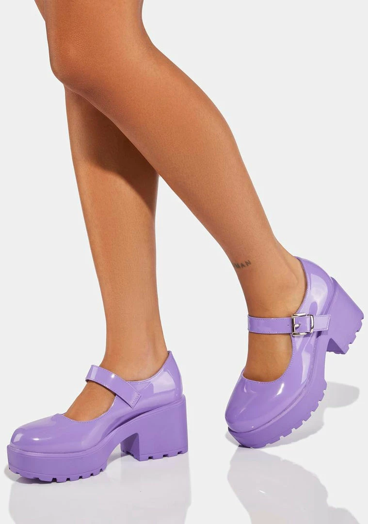 Top 10 ✔️ Koi Footwear Flats Dark Purple Tira Mary Janes ✔️ 3 Koi Footwear Flats Dark Purple Tira Mary Janes