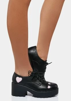 Koi Footwear Tennin Heart Oxfords Flats