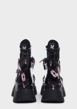 Best Pirce ⭐ Koi Footwear Pills And Silent Potions Vilun 🥾 Boots Combat 🥾 Boots 🧨 9 Koi Footwear Pills And Silent Potions Vilun Boots Combat Boots