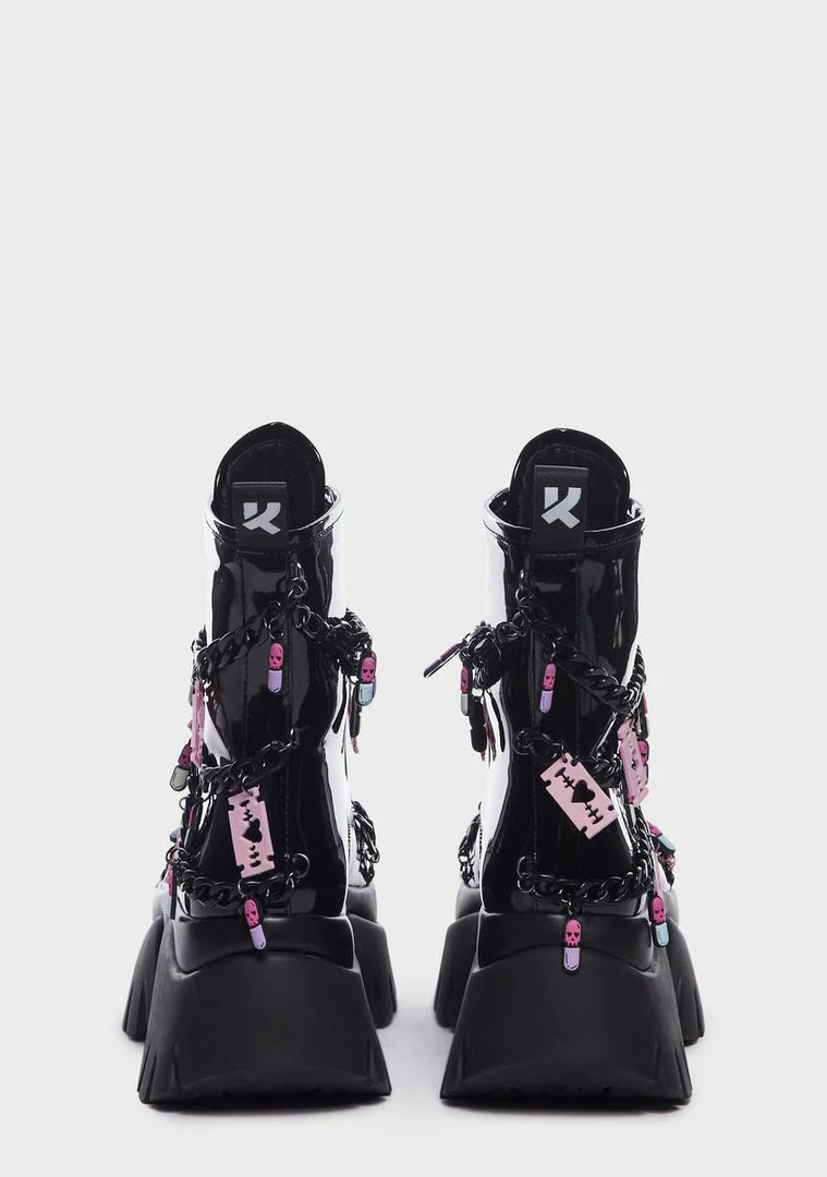 Best Pirce ⭐ Koi Footwear Pills And Silent Potions Vilun 🥾 Boots Combat 🥾 Boots 🧨 6 Koi Footwear Pills And Silent Potions Vilun Boots Combat Boots