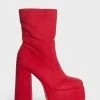 Koi Footwear X Teletubbies Red Platform Boots