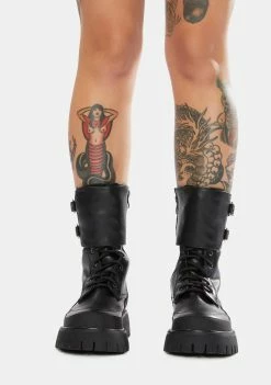 Best Pirce ๐ฏ Koi Footwear Night Wolf Combat ๐ฅพ Boots ๐ฅพ Boots & Booties ๐ฅ 8 Koi Footwear Night Wolf Combat Boots Boots & Booties