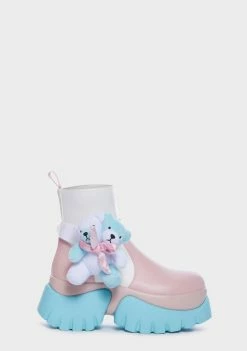 Front Page 32 Koi Footwear Teddy Bear X Melanie Martinez Platform Boots Combat Boots