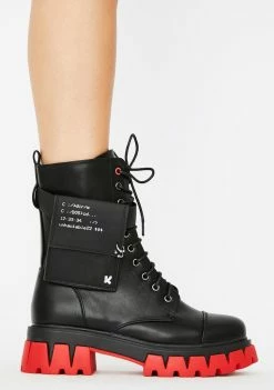 Koi Footwear Banshee Combat Boots Boots & Booties