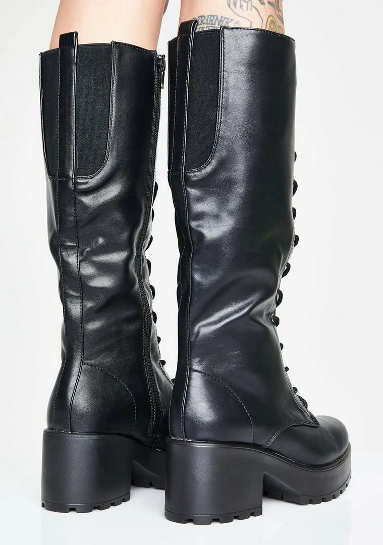 Best reviews of π Koi Footwear π₯Ύ Boots & Booties Sektor Chunky Knee High π₯Ύ Boots π 6 Koi Footwear Boots & Booties Sektor Chunky Knee High Boots