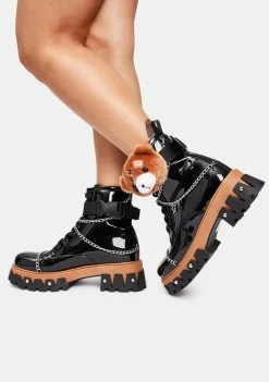 Koi Footwear Hallucinations Scares Teddy Bear Boots Boots & Booties