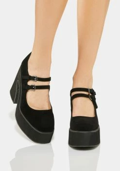 Koi Footwear Platforms Zuri Mary Jane Heels