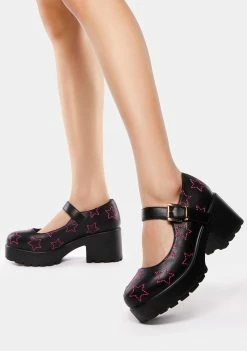 Koi Footwear Tira Diamante Mary Janes
