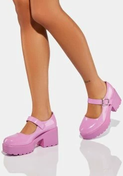 Koi Footwear Flats Light Purple Tira Mary Janes