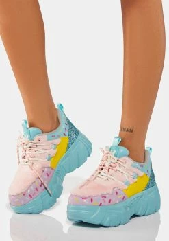 Koi Footwear Fizz Wizz Bubblegum Platform Sneakers