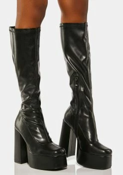 Koi Footwear Platforms Restless Riser Platform Boots