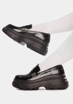 Koi Footwear Lethe Pierced Platform Loafers