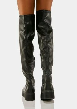 Koi Footwear Gravity Platform Knee High Boots