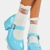 Koi Footwear Babydoll Blue Tira Mary Janes