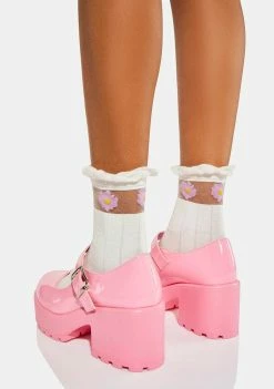 Koi Footwear Pink Princess Tira Mary Janes