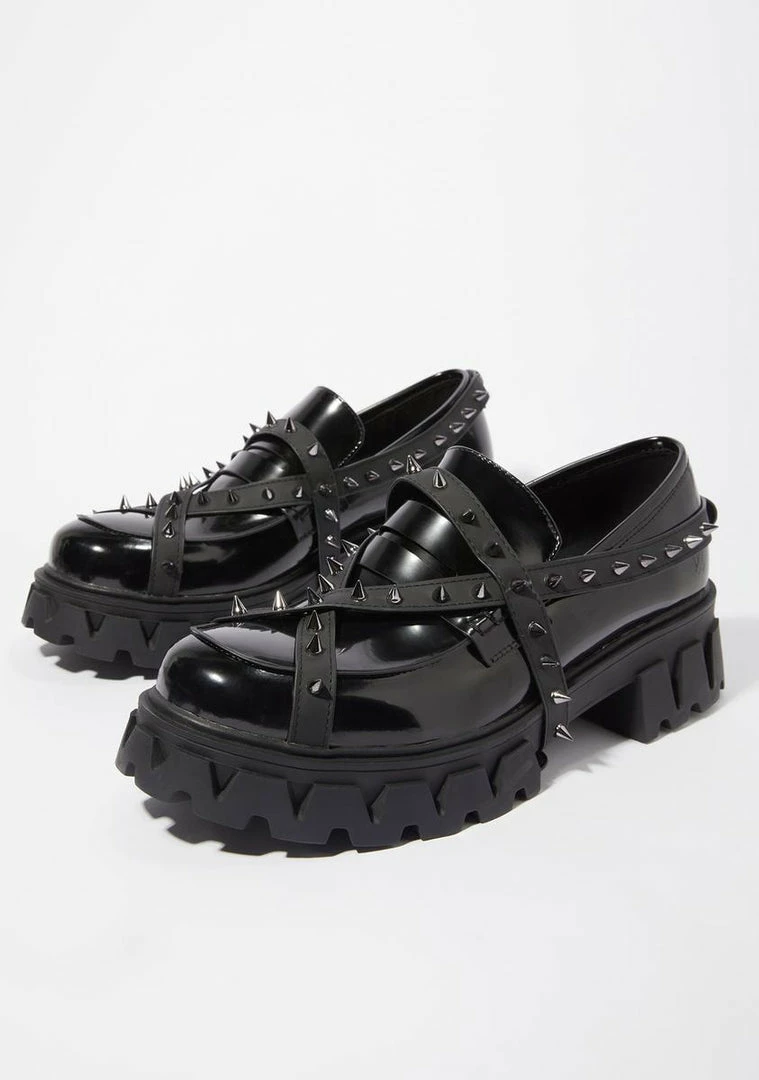 Buy 🎁 Koi Footwear Oscillator Spiked Oxfords Platforms 🤩 3 Koi Footwear Oscillator Spiked Oxfords Platforms