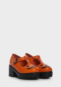 Koi Footwear Sai Pumpkin Poison Mary Janes