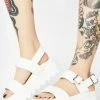 Koi Footwear Platforms White Sitri Chunky Platform Sandals