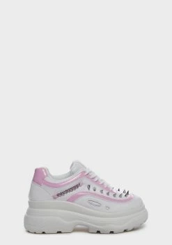 Koi Footwear Pink Bane Of Exile Platform Sneakers