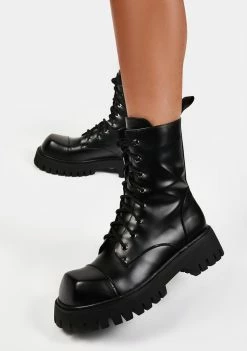 Koi Footwear Gimli Combat Boots