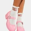 Koi Footwear Pink Princess Tira Mary Janes