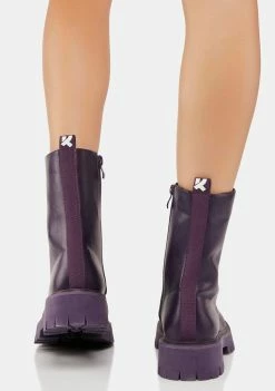 Koi Footwear Corral Military Lace-Up Boots
