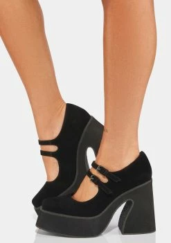 Koi Footwear Platforms Zuri Mary Jane Heels