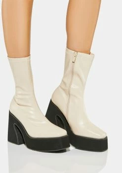 Koi Footwear Larkin Heeled Platform Boots