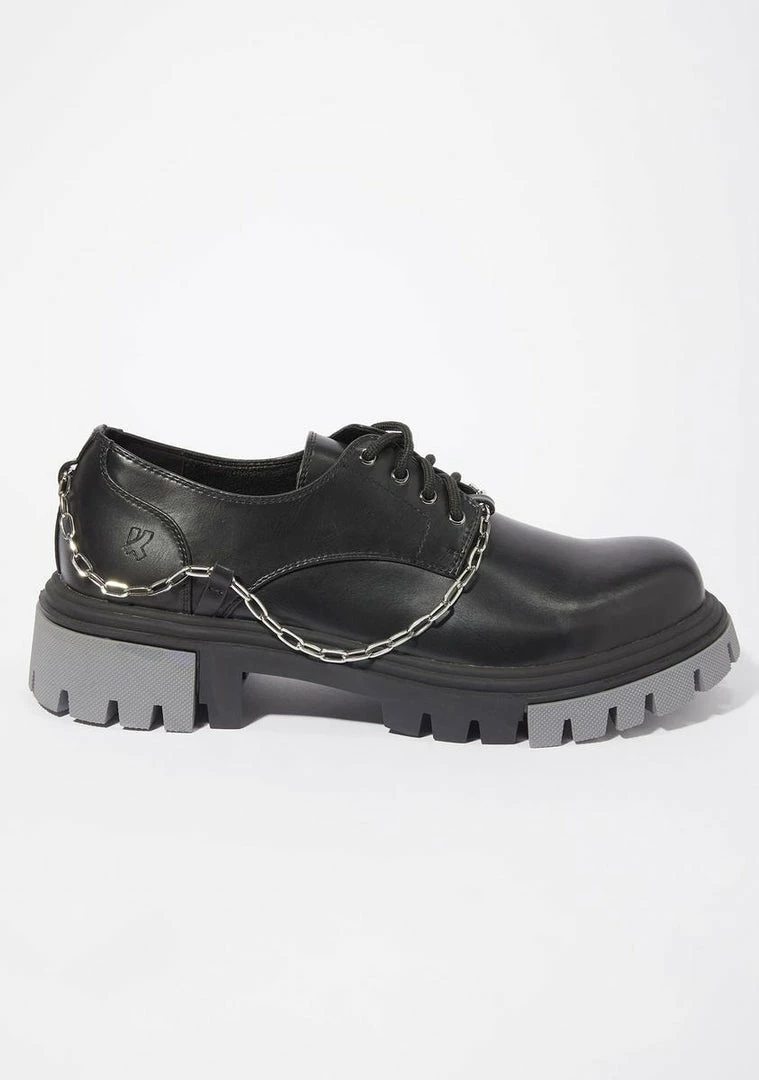 Hot Sale π Koi Footwear Flats Halcyon Chain Oxfords π 5 Koi Footwear Flats Halcyon Chain Oxfords