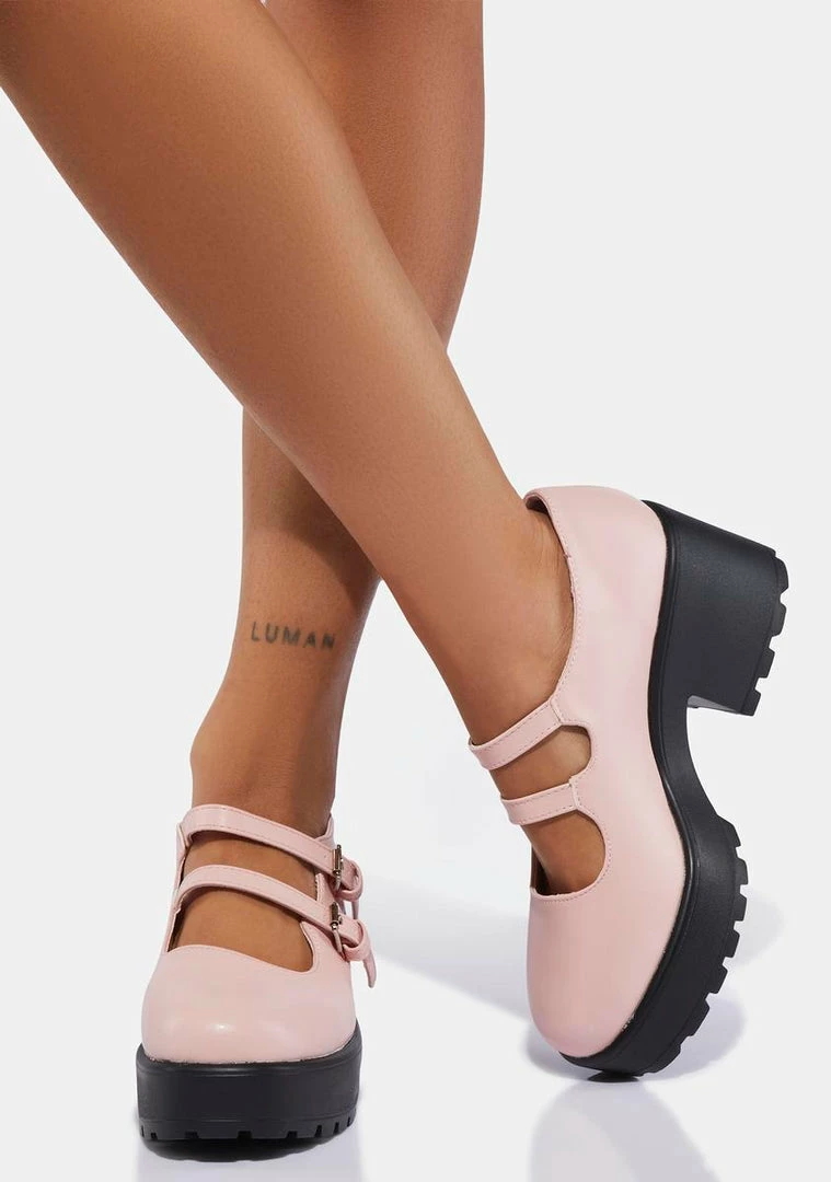 Discount 🥰 Koi Footwear Light Pink Mura Mary Janes 👍 3 Koi Footwear Light Pink Mura Mary Janes
