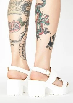 Koi Footwear Cleated Platform Sandals