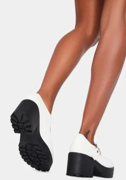 Koi Footwear White Sia Mary Janes