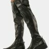 Koi Footwear Gravity Platform Knee High Boots