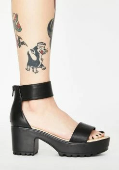 Koi Footwear Block Heel Sandals Platforms