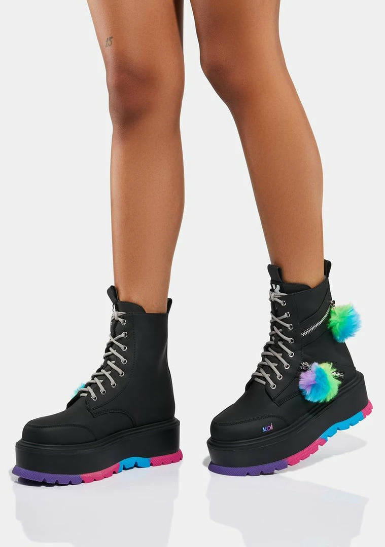 Best Sale ๐ Koi Footwear ๐ฅพ Boots & Booties Evening The Odds Ankle ๐ฅพ Boots ๐ฏ 3 Koi Footwear Boots & Booties Evening The Odds Ankle Boots