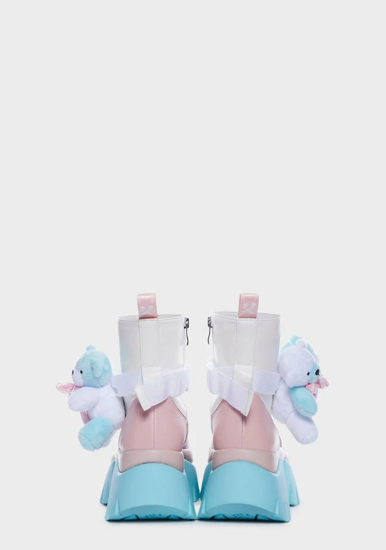 Best Sale โค๏ธ Koi Footwear Teddy Bear X Melanie Martinez Platform ๐ฅพ Boots Combat ๐ฅพ Boots ๐ 6 Koi Footwear Teddy Bear X Melanie Martinez Platform Boots Combat Boots
