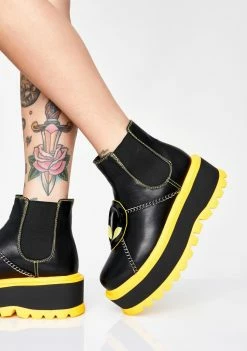 Koi Footwear Area 51 Platform Boots Platforms