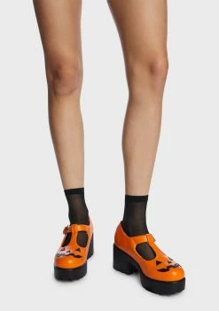 Koi Footwear Sai Pumpkin Poison Mary Janes