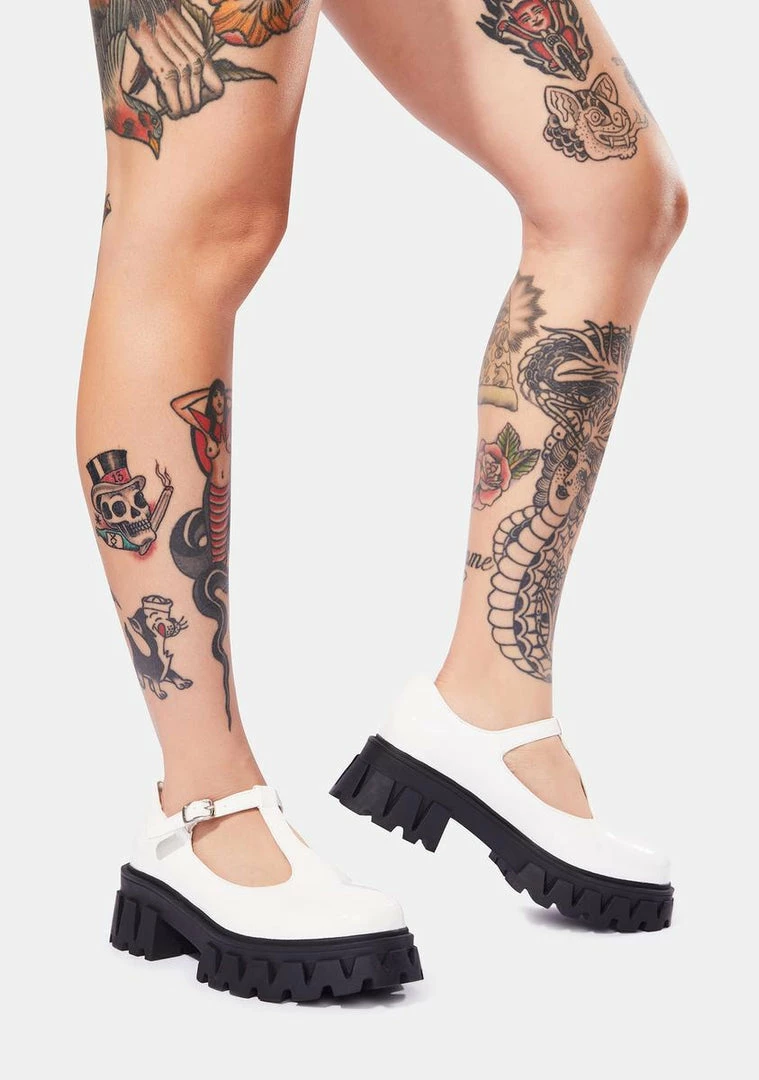 Coupon ๐ฏ Koi Footwear Platforms Shin Platform Loafers ๐ฏ 3 Koi Footwear Platforms Shin Platform Loafers