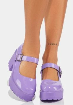 Top 10 ✔️ Koi Footwear Flats Dark Purple Tira Mary Janes ✔️ 8 Koi Footwear Flats Dark Purple Tira Mary Janes