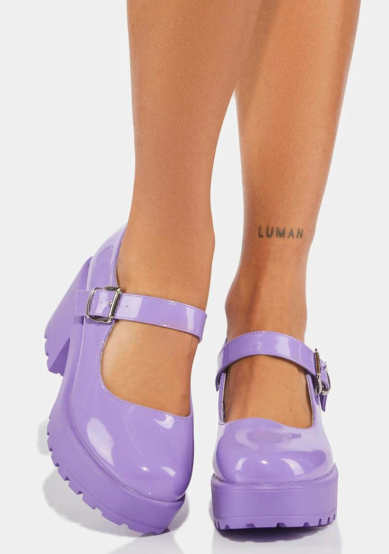Top 10 ✔️ Koi Footwear Flats Dark Purple Tira Mary Janes ✔️ 5 Koi Footwear Flats Dark Purple Tira Mary Janes