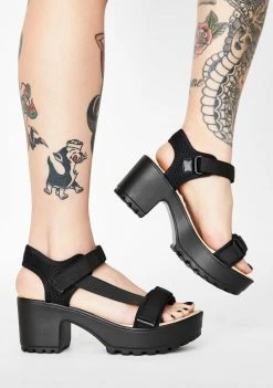 Koi Footwear Kame Strap Sandals Platforms