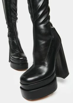 Koi Footwear The Redemption Stretch Thigh High Boots