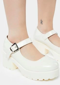 Koi Footwear Buttercream Tira Mary Janes